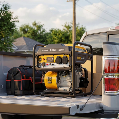 Генератор инверторный GK-3800iF, 3,8 кВт, 230 В, ручной старт DENZEL по ценам производителя в Челябинске с доставкой по всей России