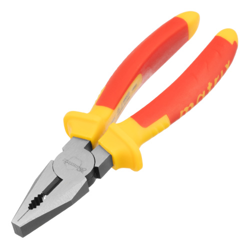 Плоскогубцы комбинированные, Insulated, 180 мм, двухкомпонентные рукоятки Matrix Professional по ценам производителя в Челябинске с доставкой по всей России
