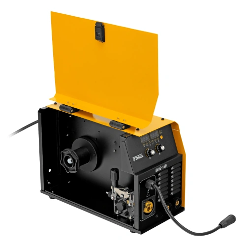 Аппарат инвертор. полуавтомат. cварки IMIG-160 Synergy, 160 А, ПВ 60%, катушка 5 кг Denzel по ценам производителя в Челябинске с доставкой по всей России