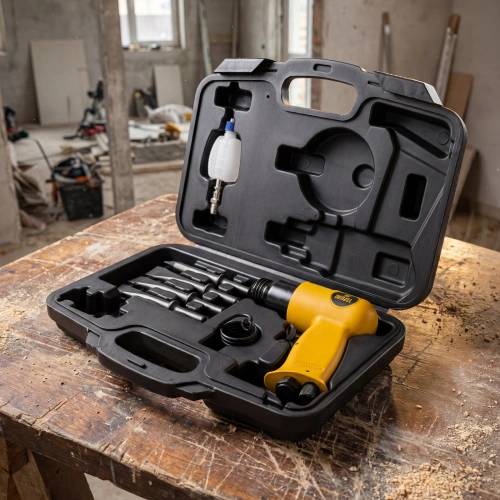 Пневматический молоток НР4500 + набор насадок, 113 л/мин, 4500 уд/мин Denzel по ценам производителя в Челябинске с доставкой по всей России