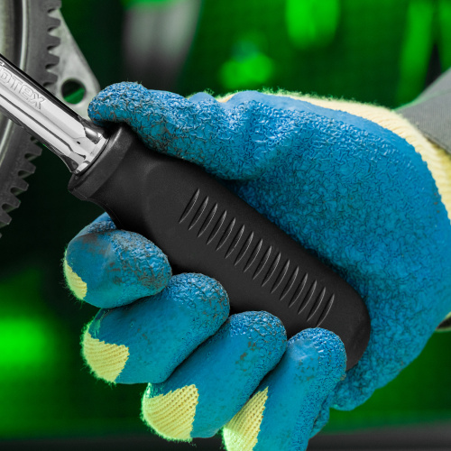 Ключ-трещотка 1/2", 45 зубьев, с быстрым сбросом, CrV, хром Сибртех по ценам производителя в Челябинске с доставкой по всей России