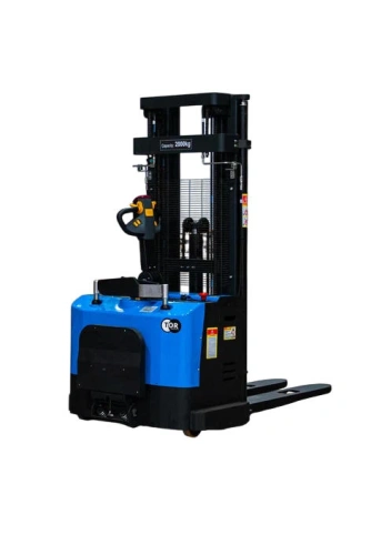 Штабелер самоходный 2,0 т 6,2 м TOR ES20T4 24/210 В/Ач ЭУР, Curtis, H-мачта (с платформой) по ценам производителя в Челябинске с доставкой по всей России