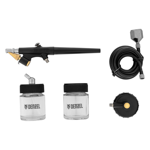 Аэрограф с нижним бачком AB2, 0,8 мм, 22 мл, 11 л/мин Denzel по ценам производителя в Челябинске с доставкой по всей России