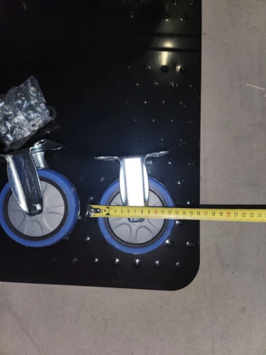 Тележка платформенная 650 кг TOR PH650 (890x590) со складной ручкой (пластиковые колеса 125 мм) по ценам производителя в Челябинске с доставкой по всей России