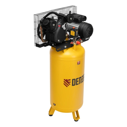 Компрессор воздушный BCV2200/100V, ременный привод , 2.3 кВт, 100 литров, 440 л/мин Denzel по ценам производителя в Челябинске с доставкой по всей России