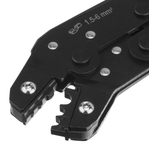 Клещи для обжима неизолированных наконечников НК и НВ, разъемов РП, 1,5 - 6 мм2 Denzel по ценам производителя в Челябинске с доставкой по всей России