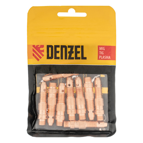 Держатель цанги для электрода 2мм, 2,4мм, 3,2 мм, 10 шт Denzel по ценам производителя в Челябинске с доставкой по всей России