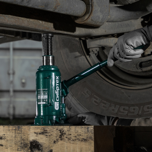 Домкрат гидравлический бутылочный, 12 т, 205-400 мм Сибртех по ценам производителя в Челябинске с доставкой по всей России