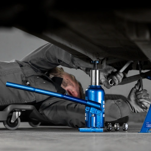 Домкрат гидравлический бутылочный телескопический, 6 т, h подъема 190-480 мм Stels по ценам производителя в Челябинске с доставкой по всей России