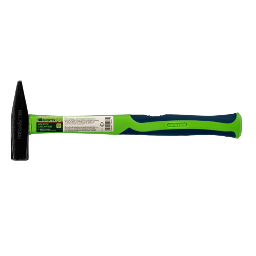 Молоток слесарный, 300 г, фибергласовая обрезиненная рукоятка Сибртех по ценам производителя в Челябинске с доставкой по всей России