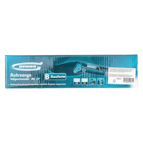 Ключ трубчатый рычажный 0.5, №0, цельнокованый, CrV, тип "B" Gross по ценам производителя в Челябинске с доставкой по всей России