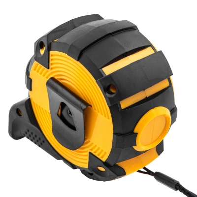 Рулетка 10м х 32мм, автоматич. фиксац., нейлон. покрытие, магнит. зацеп, двухстор. разметка Denzel по ценам производителя в Челябинске с доставкой по всей России