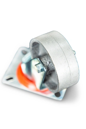 Колесо поворотное чугунное EM01 VKV 80 80 мм термостойкое по ценам производителя в Челябинске с доставкой по всей России