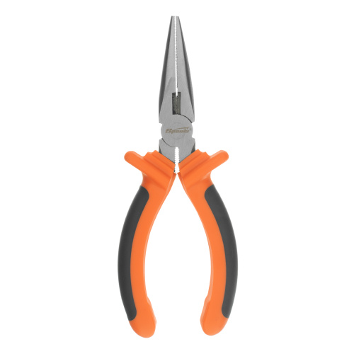 Длинногубцы прямые Comfort, 160 мм ,шлифованные, двухкомпонентные рукоятки Sparta по ценам производителя в Челябинске с доставкой по всей России