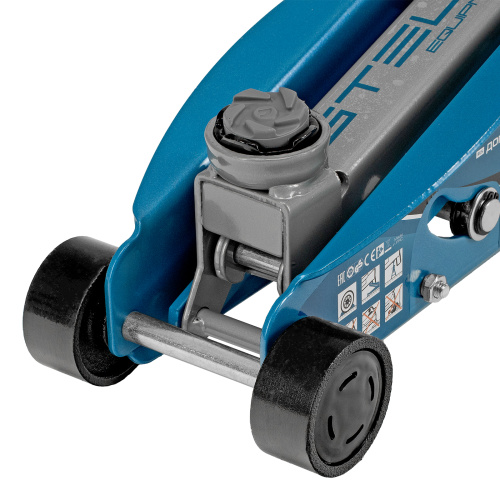 Домкрат гидравлический подкатной с фиксатором, 2.5 т, Safety Pin, 140-385 мм, в кейсе Stels по ценам производителя в Челябинске с доставкой по всей России