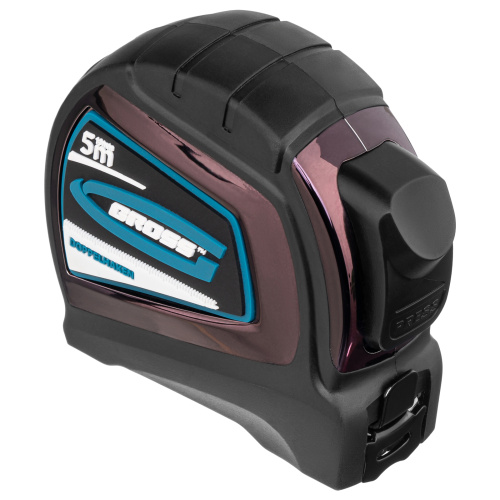 Рулетка "Doppelhaken",5 м x 19 мм,двухсторонний зацеп,Нейлон,двусторонняя шкала,автоматическая фиксация Gross по ценам производителя в Челябинске с доставкой по всей России