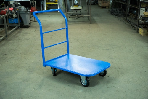 Тележка платформенная TOR ТП-2 (600х900) г/п 300 кг (125 мм) по ценам производителя в Челябинске с доставкой по всей России