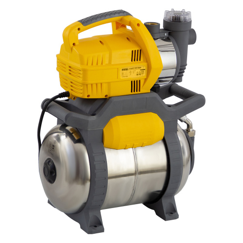 Насосная станция PSХ950X, Х-Pro, 950 Вт, 3300 л/ч, ресивер 24 л, подъем 38 м, нержавейка Denzel по ценам производителя в Челябинске с доставкой по всей России
