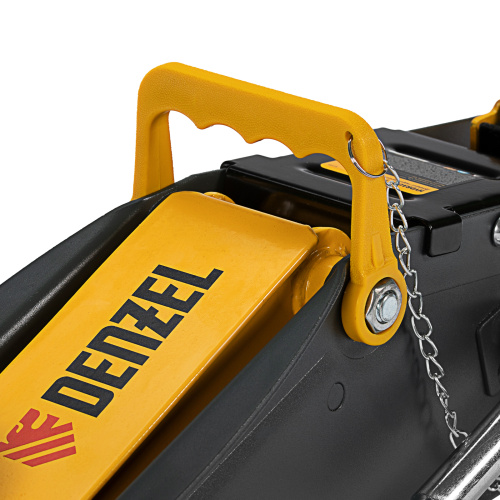 Домкрат гидравлический подкатной с фиксатором, 2,8 т, 135-385 мм, в кейсе Denzel по ценам производителя в Челябинске с доставкой по всей России