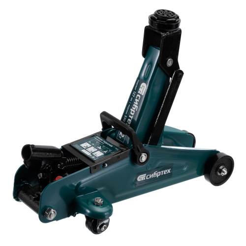 Домкрат гидравлический подкатной, 2 т, 127-330 мм Сибртех по ценам производителя в Челябинске с доставкой по всей России