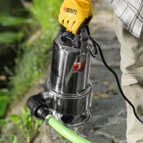 Дренажный насос DPL800X, 800 Вт, подъем 7 м, 16500 л/ч Denzel по ценам производителя в Челябинске с доставкой по всей России