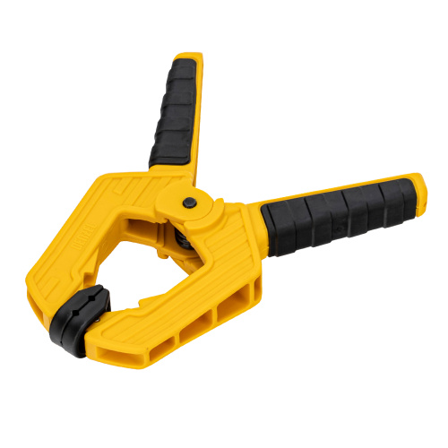 Струбцина клещеобразная, усиленная 80 х 60 мм, двухкомпонентные рукоятки Denzel по ценам производителя в Челябинске с доставкой по всей России