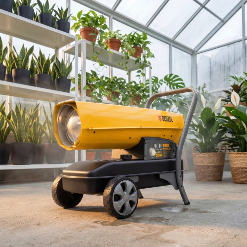 Дизельная тепловая пушка DHG-45i, 45 кВт, 1000 м3/ч, прямой нагрев, электронный термостат Denzel по ценам производителя в Челябинске с доставкой по всей России