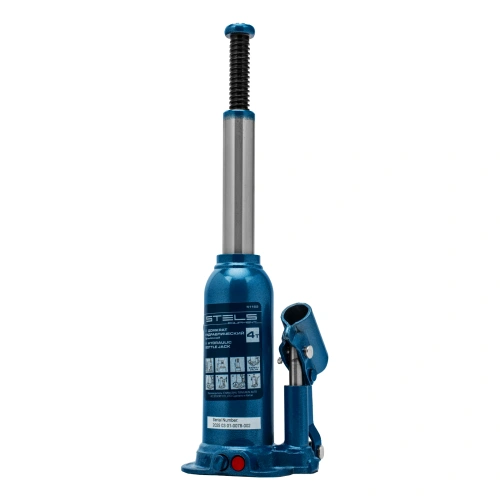 Домкрат гидравлический бутылочный, 4 т, h подъема 188-363 мм Stels по ценам производителя в Челябинске с доставкой по всей России