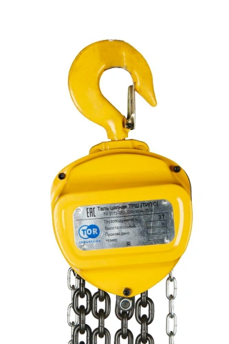 Таль ручная шестеренная TOR ТРШ C 3ТХ9М по ценам производителя в Челябинске с доставкой по всей России