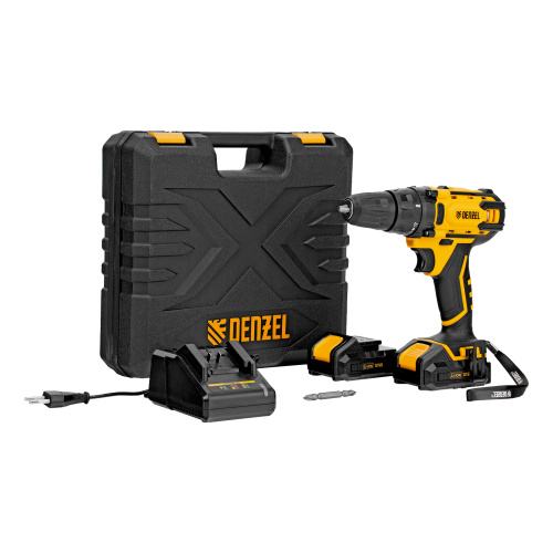 Дрель-шуруповерт аккумуляторная CDL-12-02BM, Li-Ion, 12 В, 2 акк. Denzel по ценам производителя в Челябинске с доставкой по всей России