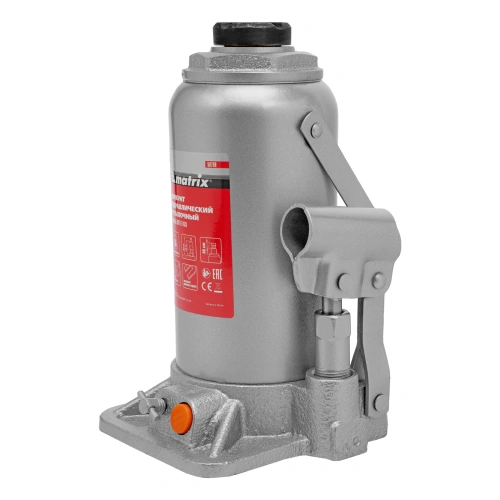 Домкрат гидравлический бутылочный, 16 т, h подъема 230-460 мм Matrix по ценам производителя в Челябинске с доставкой по всей России