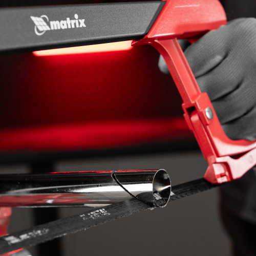 Ножовка по металлу, 300 мм, биметаллическое полотно, обрезиненная рукоятка Matrix по ценам производителя в Челябинске с доставкой по всей России