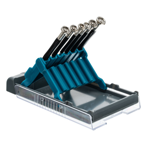 Набор отверток для точной механики, CrMo, металлические обрезиненные рукоятки, 6 шт, бокс трансформер Gross по ценам производителя в Челябинске с доставкой по всей России