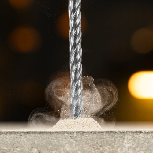 Бур по бетону, цельная крестовая пластина, 6x165 мм, SDS PLUS Denzel по ценам производителя в Челябинске с доставкой по всей России