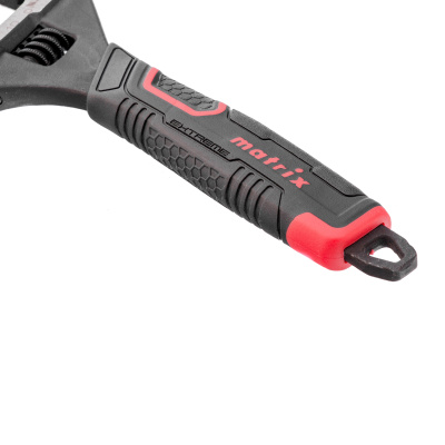 Ключ разводной, тонкие губки, фосфатированный, двухкомпонентная рукоятка, 300 мм, PRO Matrix по ценам производителя в Челябинске с доставкой по всей России