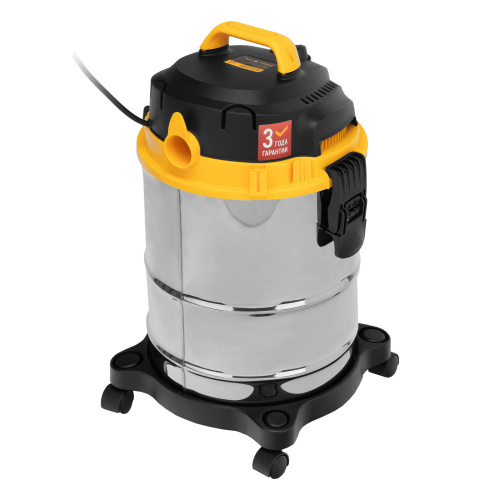 Пылесос строительный SVC15, 1200 Вт, бак 15 л, шланг 2 м Denzel по ценам производителя в Челябинске с доставкой по всей России