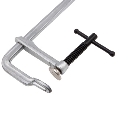 Струбцина F-образная, 100x600мм, кованая Denzel по ценам производителя в Челябинске с доставкой по всей России