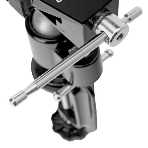 Тиски настольные, многофункциональные, сменная насадка, хомут для дрели, шарнирный механизм, 70 мм Matrix по ценам производителя в Челябинске с доставкой по всей России