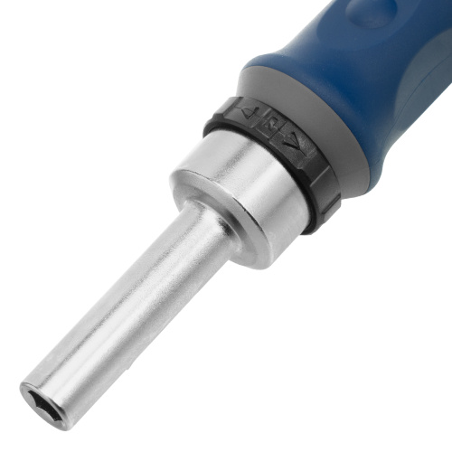 Отвертка реверсивная с набором бит и торцевыми головками, 35 шт, CrV Сибртех по ценам производителя в Челябинске с доставкой по всей России