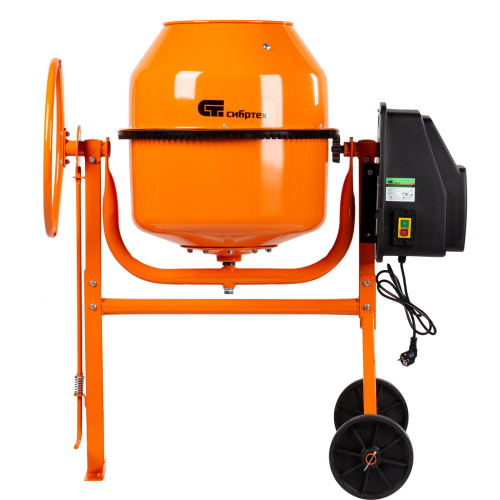 Бетоносмеситель БСЛ-120П, 120 л, 500 Вт, полиамидный венец Сибртех по ценам производителя в Челябинске с доставкой по всей России