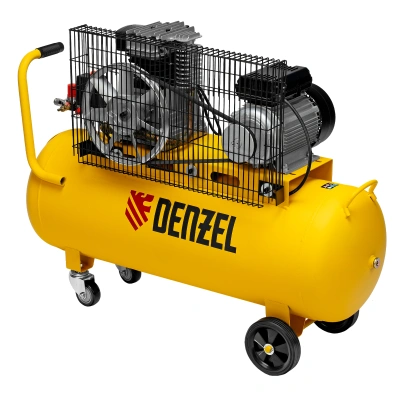 Компрессор воздушный BCI2300/100, ременный привод, 2.3 кВт, 100 литров, 400 л/мин Denzel по ценам производителя в Челябинске с доставкой по всей России
