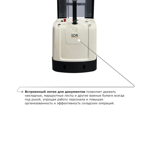 Самоходный электроштабелер PROLIFT M2 SDR 1656 li-ion со свободным подъемом по ценам производителя в Челябинске с доставкой по всей России