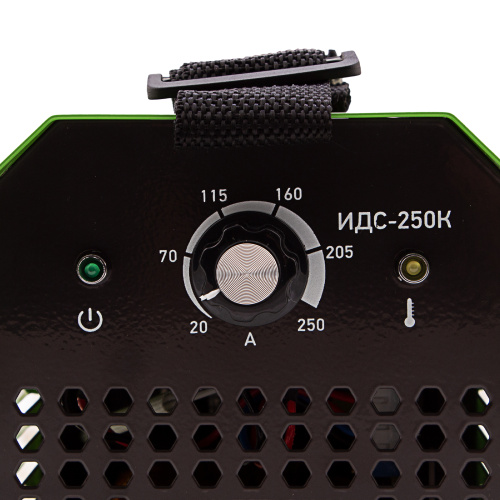 Инверторный аппарат дуговой сварки ИДС-250K, 250 А, ПВ 80%, диаметр электрода 1,6-5 мм Сибртех по ценам производителя в Челябинске с доставкой по всей России