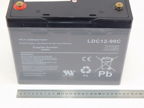 Аккумулятор свинцово-кислотный герм. (GEL) 12В/85Ач (20Hr) 260х162х215 для WS15H/WS15H SC PRO по ценам производителя в Челябинске с доставкой по всей России