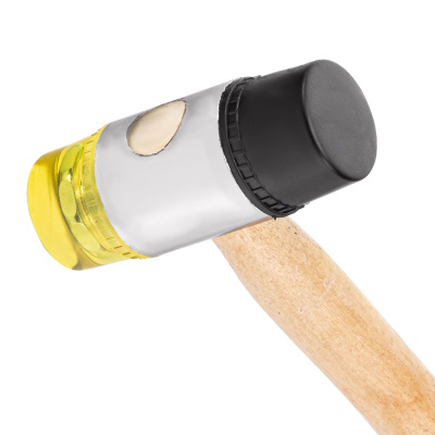 Молоток рихтовочный, бойки 35 мм, комбинированная головка, деревянная ручка Sparta по ценам производителя в Челябинске с доставкой по всей России