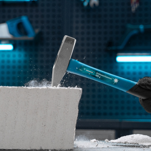 Молоток слесарный, 300 г, квадратный боек, фибергласовая обрезиненная рукоятка Gross по ценам производителя в Челябинске с доставкой по всей России