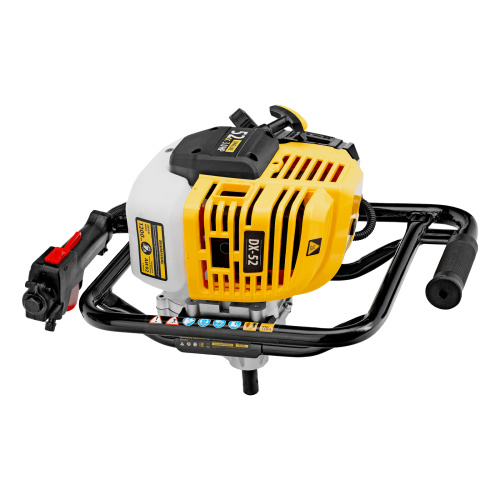 Мотобур DX-52, объем двигателя 52 см3, соединение 20 мм, без шнека Denzel по ценам производителя в Челябинске с доставкой по всей России