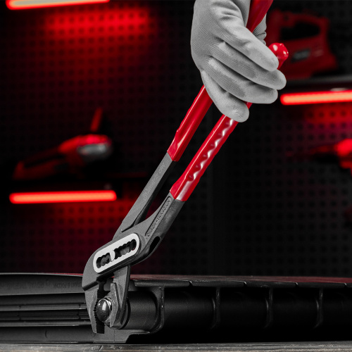 Клещи переставные 400 мм, хром-ванадий, обливные рукоятки Matrix по ценам производителя в Челябинске с доставкой по всей России