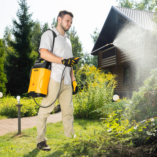 Опрыскиватель аккумуляторный D-8LI, 8 л, 12 В, 2 Ач Denzel по ценам производителя в Челябинске с доставкой по всей России