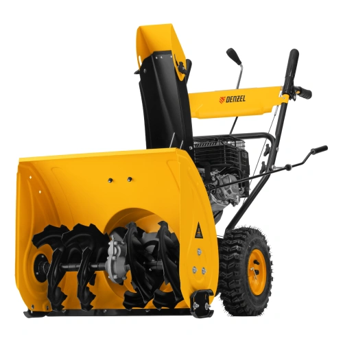Бензиновая снегоуборочная машина SBM 610, 212 cc, ручной старт, фара Denzel по ценам производителя в Челябинске с доставкой по всей России